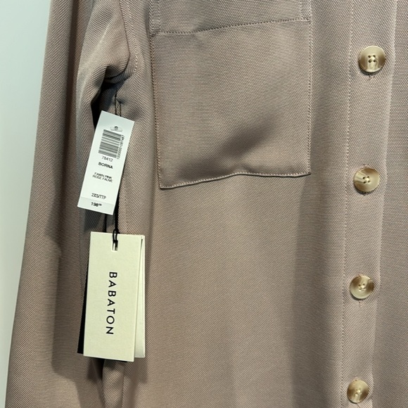 Babaton shirt jacket. Borna (fawn pink) - Picture 2 of 8